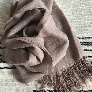 NEW Dusty rose cashmere scarf